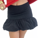 gonna con balza ampia e arricciata twinkle